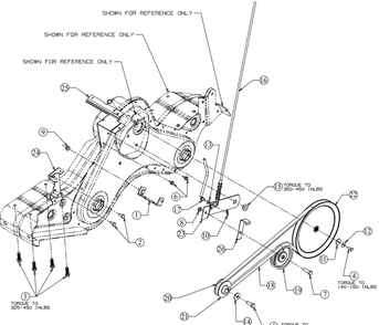 Drive Diagram and Parts List for RT65 (21AB45M8710)(2019) Cub Cadet Tiller